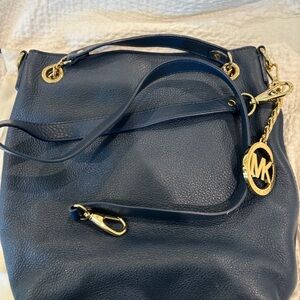 Navy Like new Michael Kora handbag